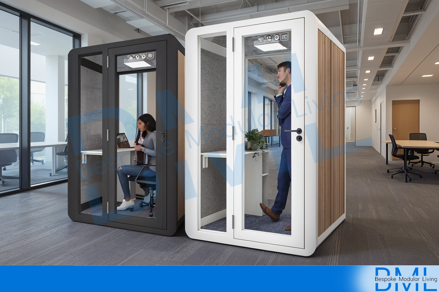 Soundproof Pod - 1400(L) x 1200(W) x 2300(H)