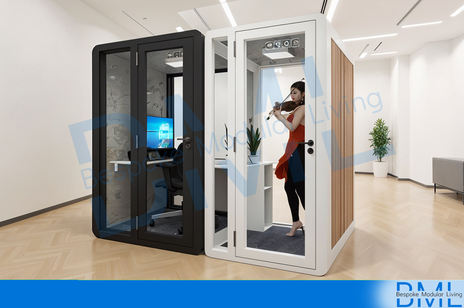 Soundproof Pod - 1500(L) x 1500(W) x 2300(H)