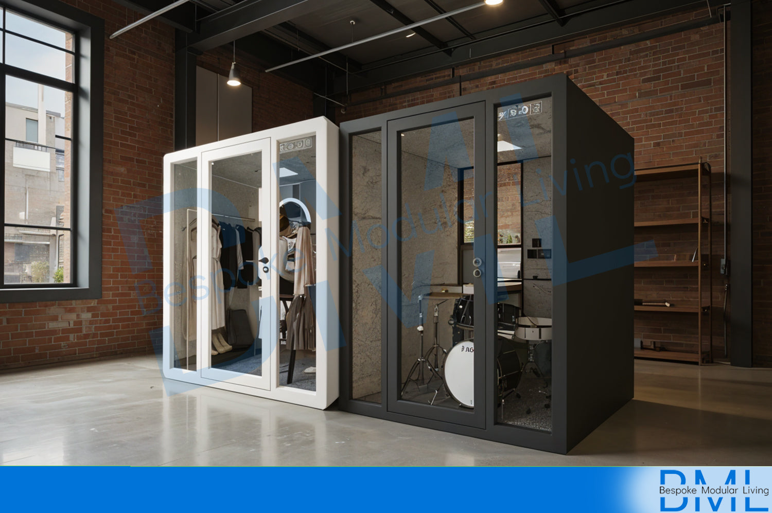 Soundproof Pod - 1800(L) x 1500(W) x 2300(H)