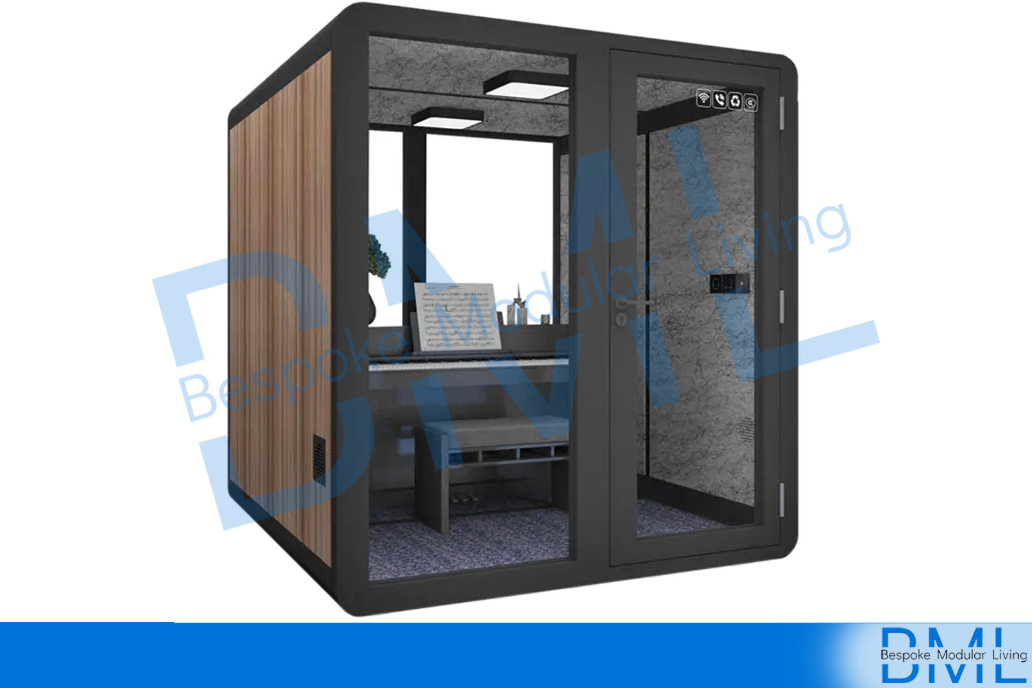Soundproof Pod - 2000(L) x 2000(W) x 2300(H)