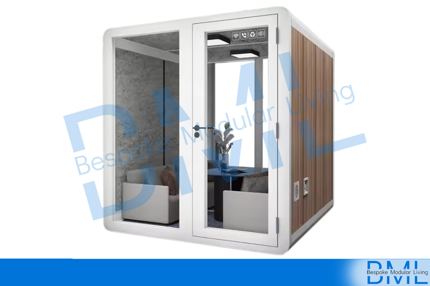 Soundproof Pod - 2000(L) x 2000(W) x 2300(H)