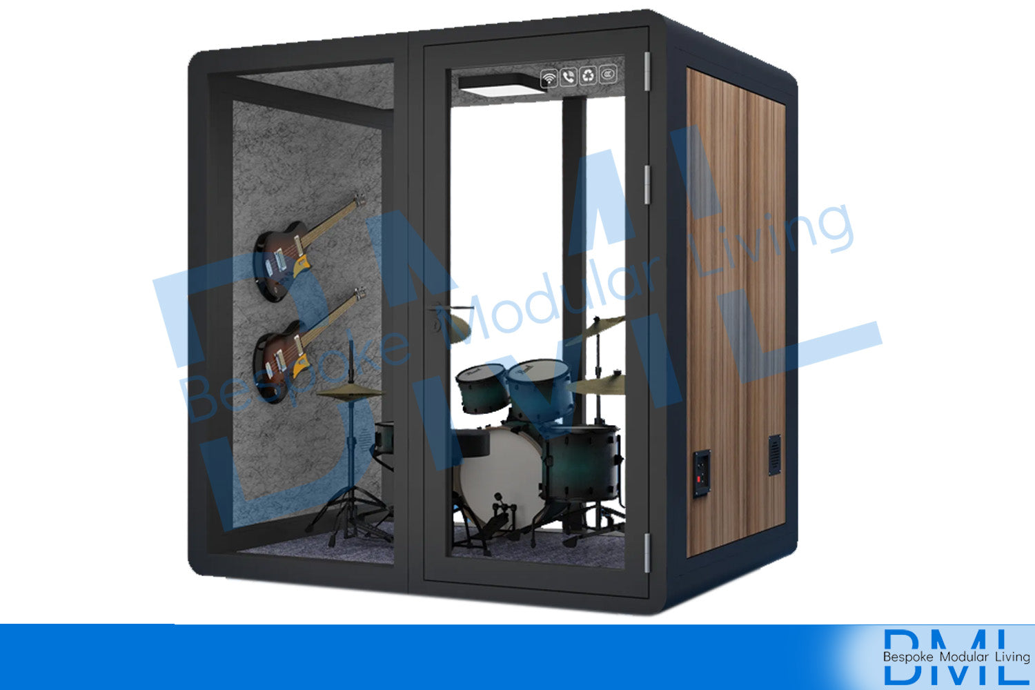 Soundproof Pod - 2000(L) x 2000(W) x 2300(H)