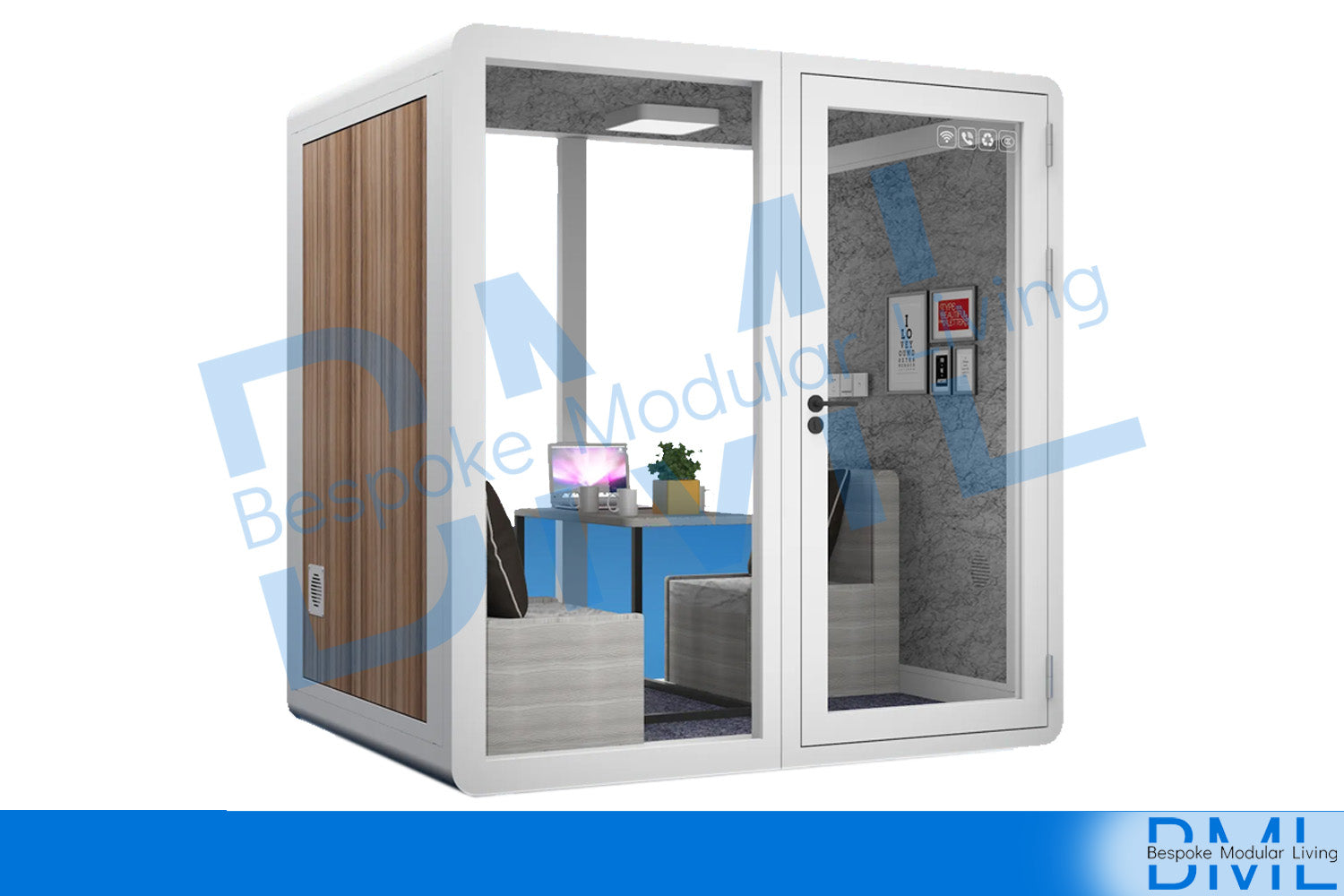 Soundproof Pod - 2100(L) x 1600(W) x 2200(H)