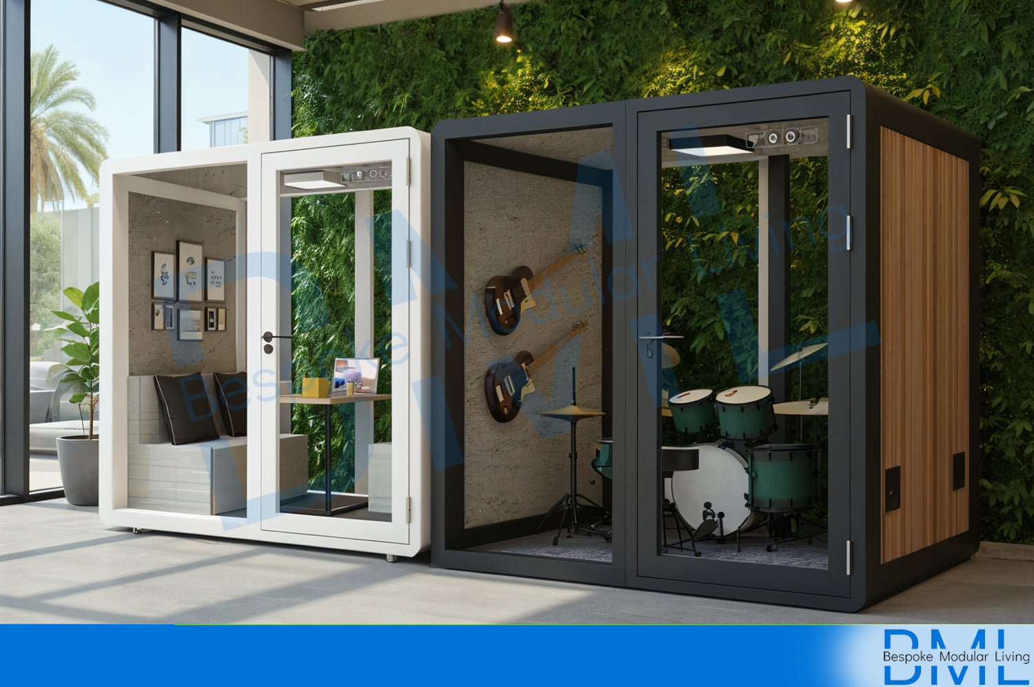 Soundproof Pod - 2100(L) x 1600(W) x 2200(H)