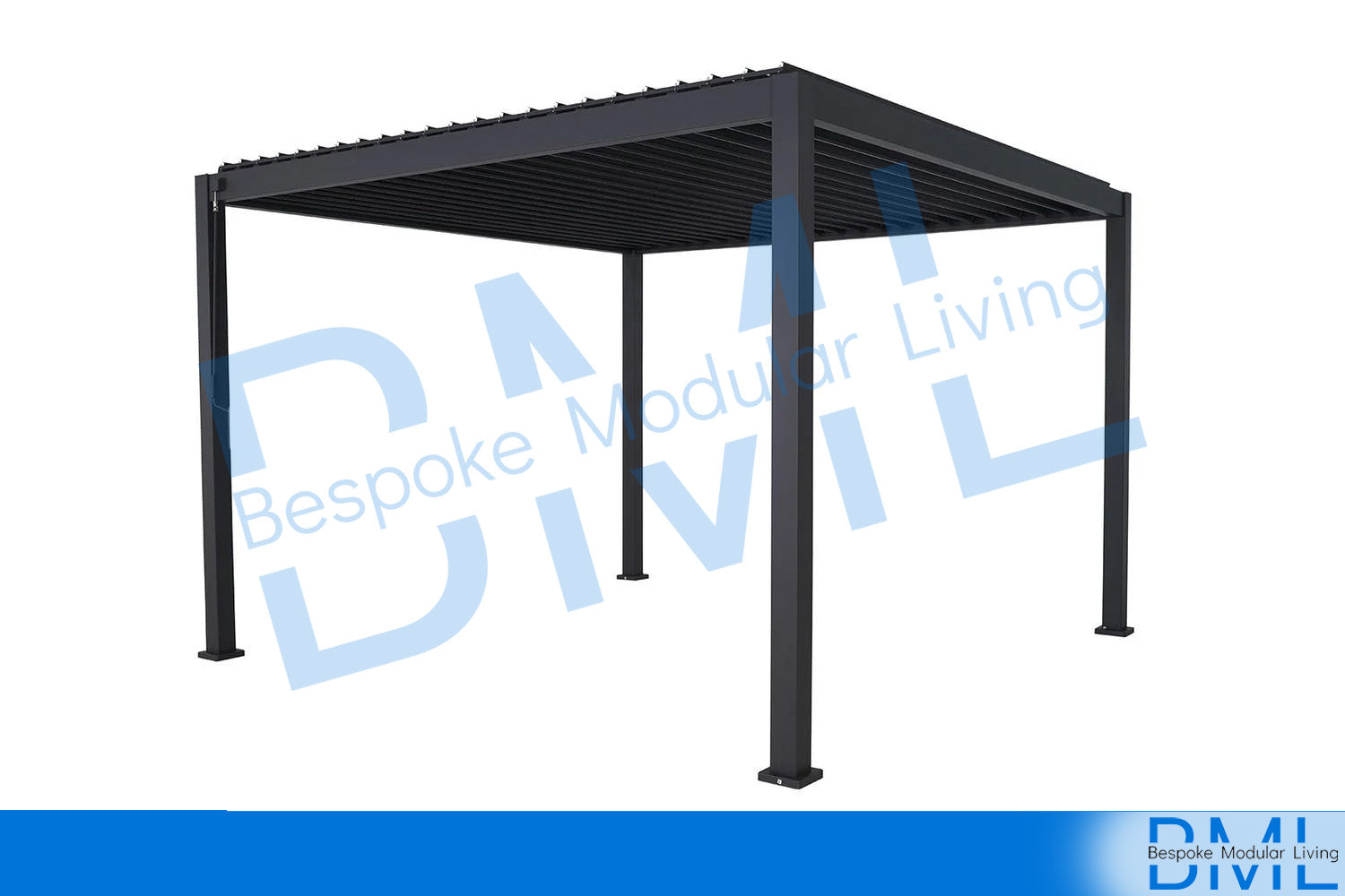 Motorised Louvered Pergola 3m x 3m