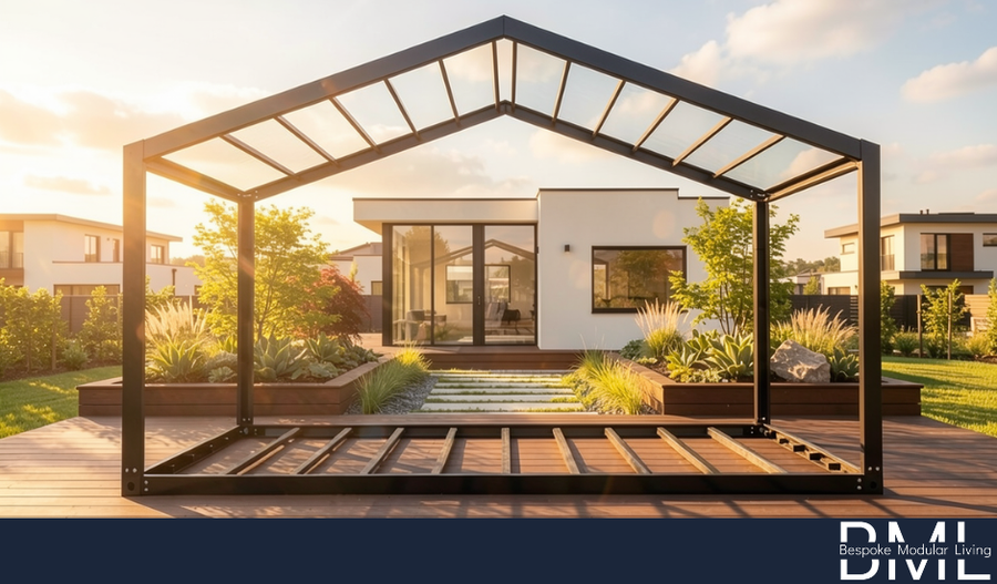 DIY Skeleton Steel Frames | Modular Building Kits Australia | BML