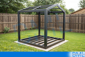 3.3m x 3m Pitch Roof Frame
