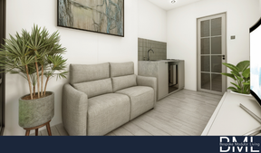 Moduflex 8m x 2.4m - Bathroom & Kitchenette