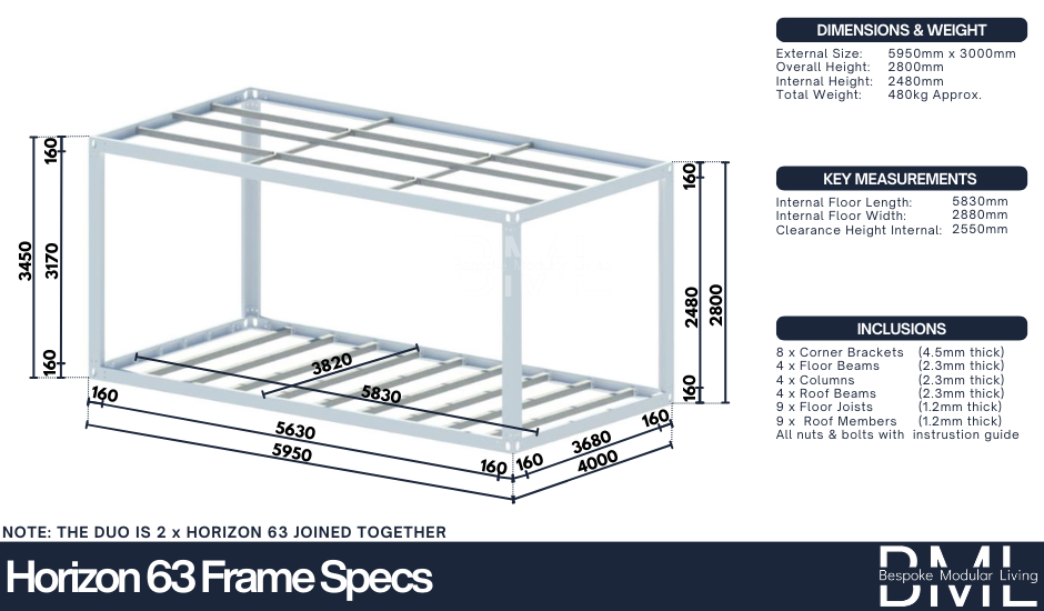 Vistapod Horizon 63 Duo