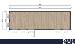 Moduflex 8m x 2.4m
