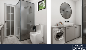 Moduflex 8m x 2.4m Bathroom