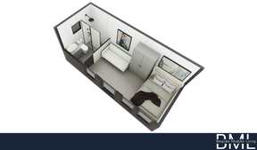 Moduflex 6m x 2.4m - Bathroom