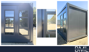 Moduflex 8m x 2.4m - Bathroom & Kitchenette