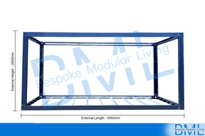 3m x 6m Flat Roof Frame