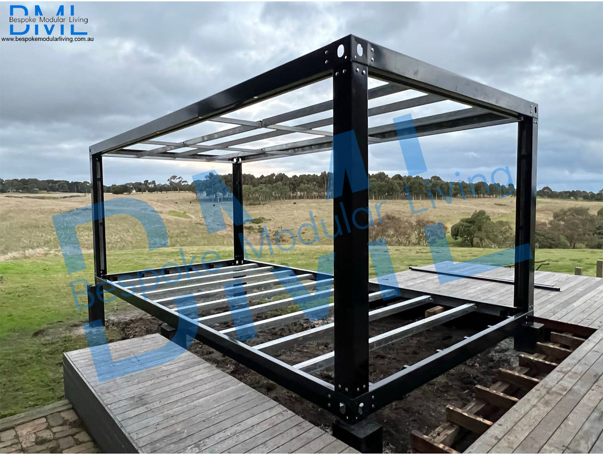 6m x 3m Flat Roof Frame