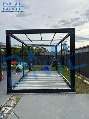 3m x 6m Flat Roof Frame