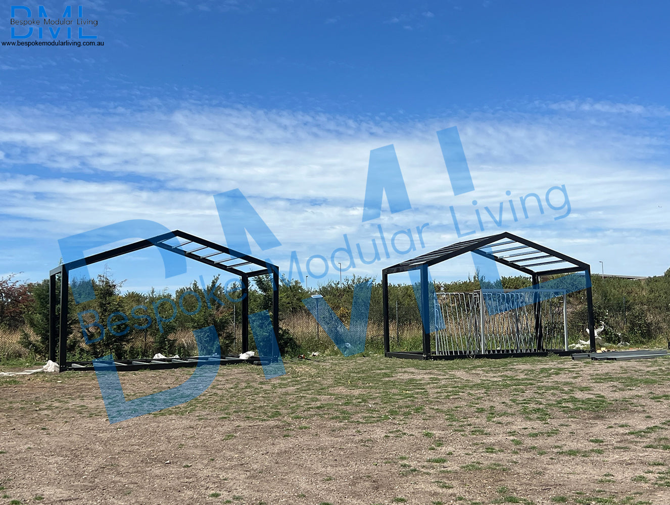 6m x 3m Gable Roof Frame