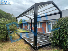 3m x 6m Pitch Roof Frame