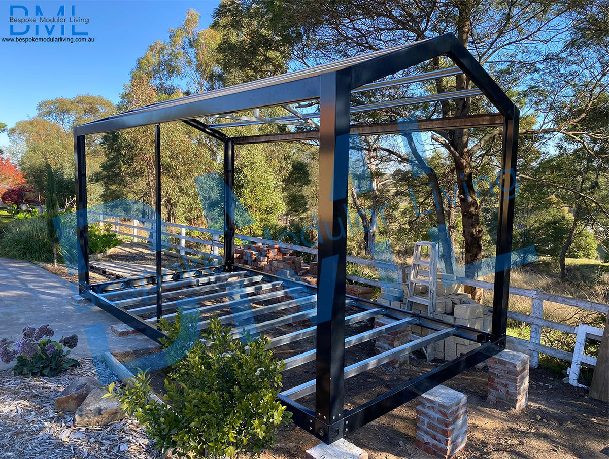 6m x 3m Pitch Roof Frame