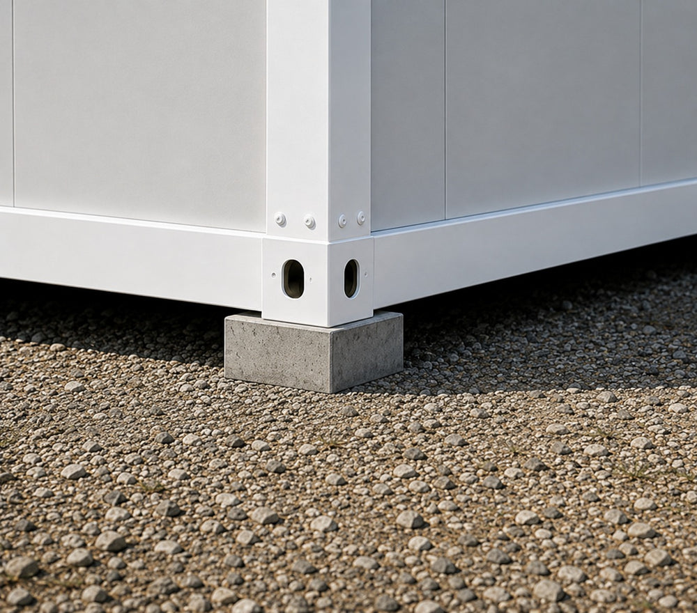 Concrete pad footings